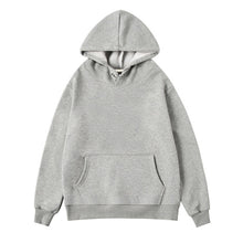 Load image into Gallery viewer, Aachoae Women Couple Hoodies Sweatshirt Fleece 100% Cotton Tracksuit Sports Sweatshirt 2021 Winter Japanese Casual Loose Jumper
