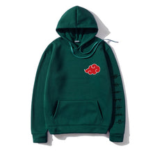 Load image into Gallery viewer, Japan Anime Akatsuki Cloud Symbols Print Men Hoodies Sweatshirt Streetwear Hoodie Men Women Oversized Sweatshirt Pullover Hoody
