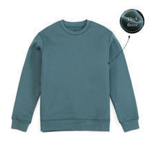 Load image into Gallery viewer, SIMWOOD 2021 Autumn New Hoodies Men Casual Minimalist Sweatshirt O-Neck Embroidery Logo Plus Size Basic Pullover  SI980547
