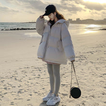 Load image into Gallery viewer, 2021 New Winter Jacket Parkas Women Cotton Jacket Hooded Parka Warm Female Cotton Padded Jacket Casual Outwear
