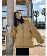 Load image into Gallery viewer, 2021 New Winter Jacket Parkas Women Cotton Jacket Hooded Parka Warm Female Cotton Padded Jacket Casual Outwear

