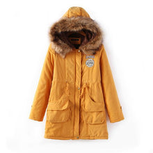 Load image into Gallery viewer, Fitaylor Winter Jacket Women Thick Warm Hooded Parka Mujer Cotton Padded Coat Long Paragraph Plus Size 3xl Slim Jacket Female
