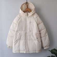 Load image into Gallery viewer, Syiwidii Winter Coat Women Jacket Parkas Thick 2021 Autumn Black Oversized Purple Puffer Bubble Hooded Harajuku Clothes Loose
