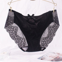 Load image into Gallery viewer, Sexy ladies panties lace transparent cotton breathable quality underwear
